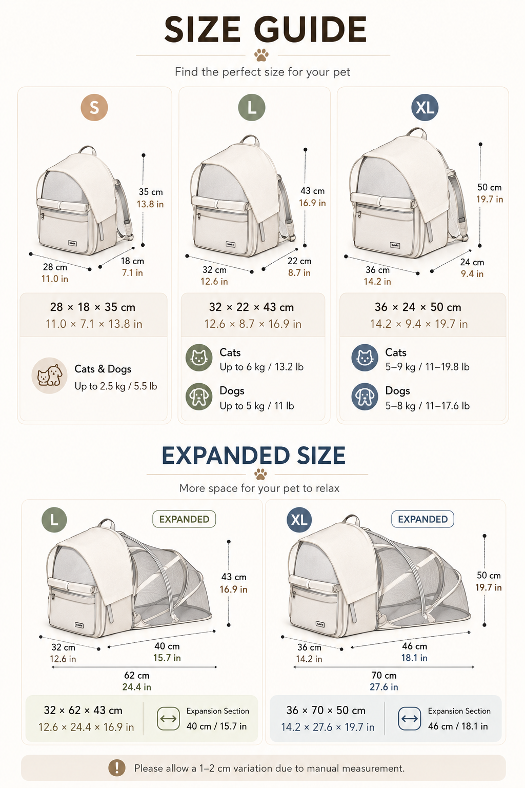 Size Guide