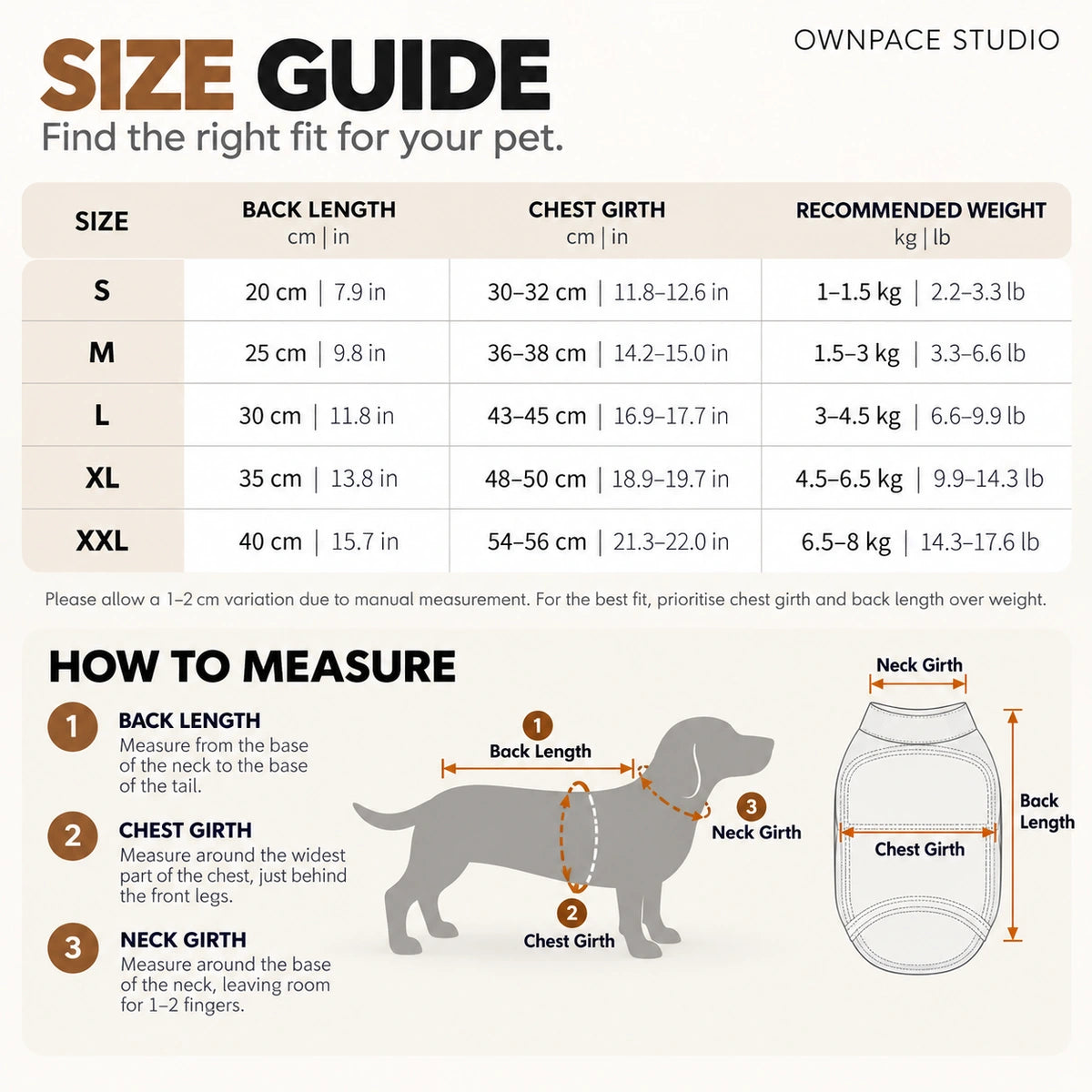 Size Guide
