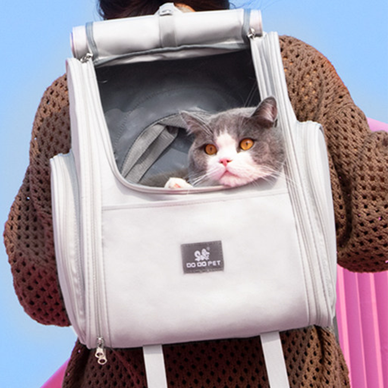 Large Expandable Cat Carrier Backpack