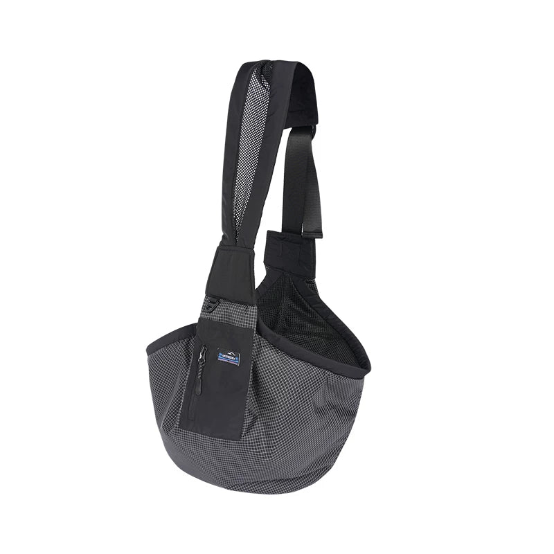 Crossbody Pet Sling Carrier with Adjustable Strap