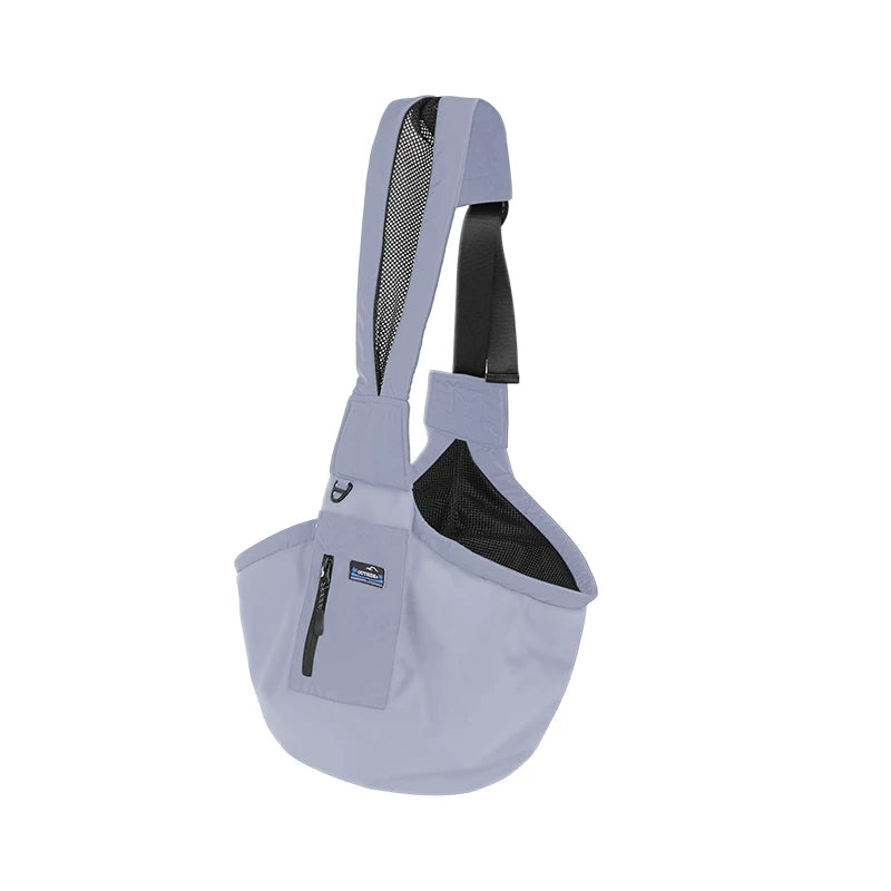 Crossbody Pet Sling Carrier with Adjustable Strap