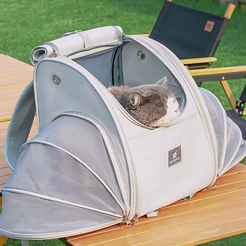Large Expandable Cat Carrier Backpack