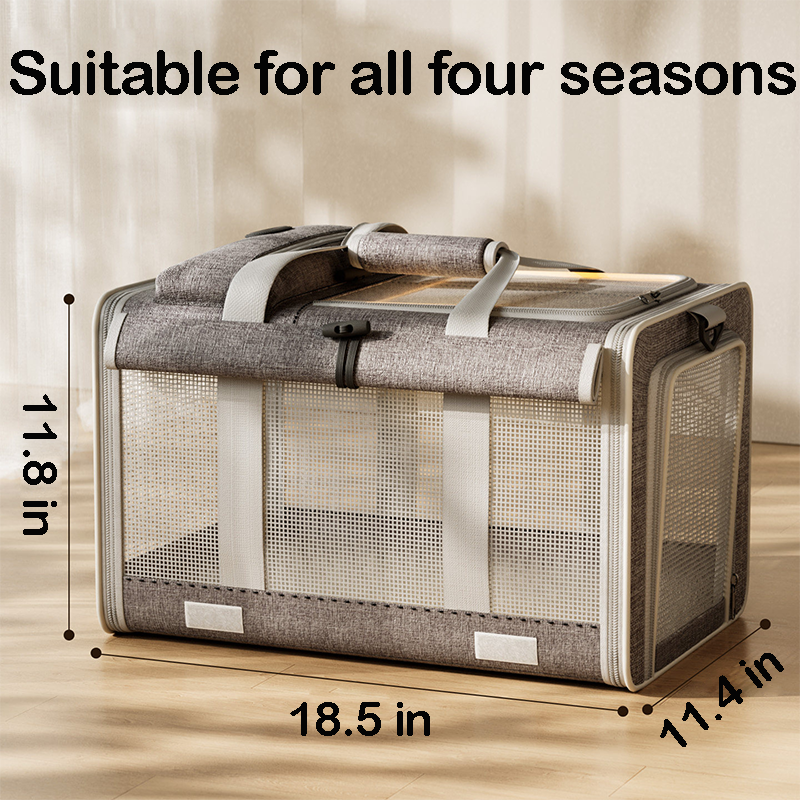 Large Cat Shoulder Carrier Bag – additional product view 16