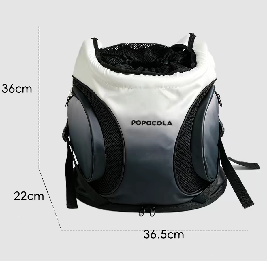 Front-Carry Cat Carrier Backpack with X-Strap Support