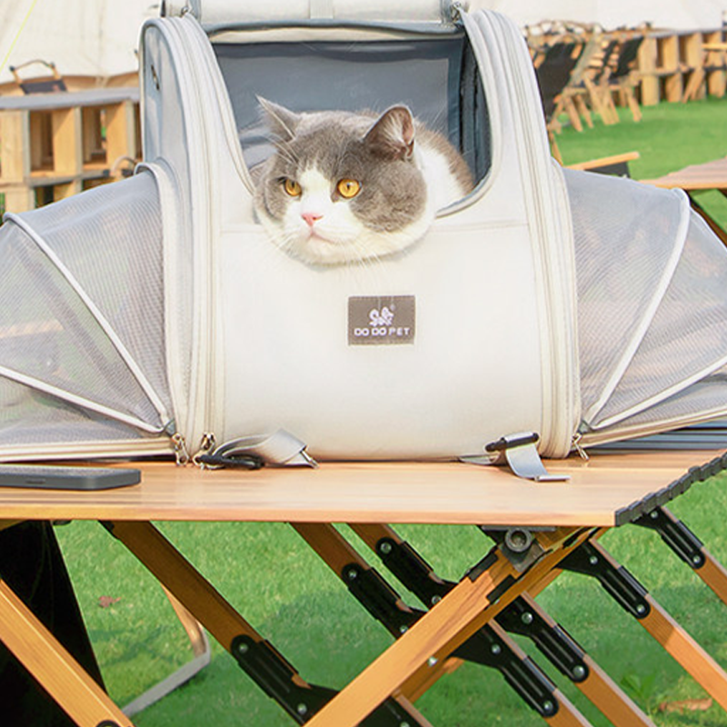 Large Expandable Cat Carrier Backpack
