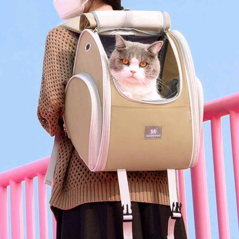 Large Expandable Cat Carrier Backpack