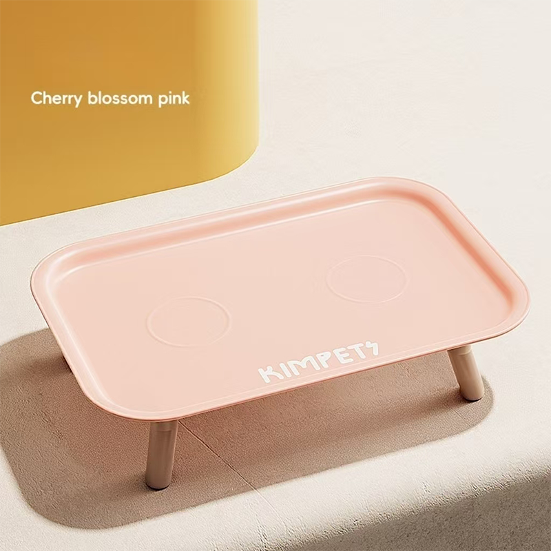 Elevated Pet Feeding Stand Neck Protecting Anti Spill