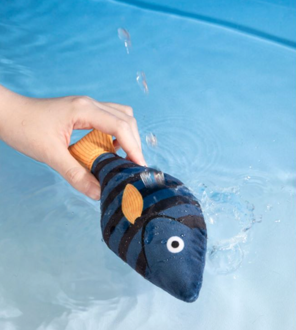 Catnip Plush Fish Toys for Cats – Soft Bat & Kick Play