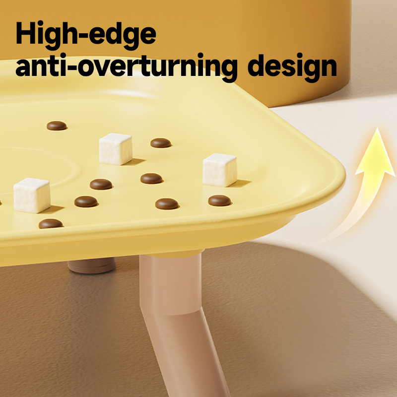 Elevated Pet Feeding Stand Neck Protecting Anti Spill
