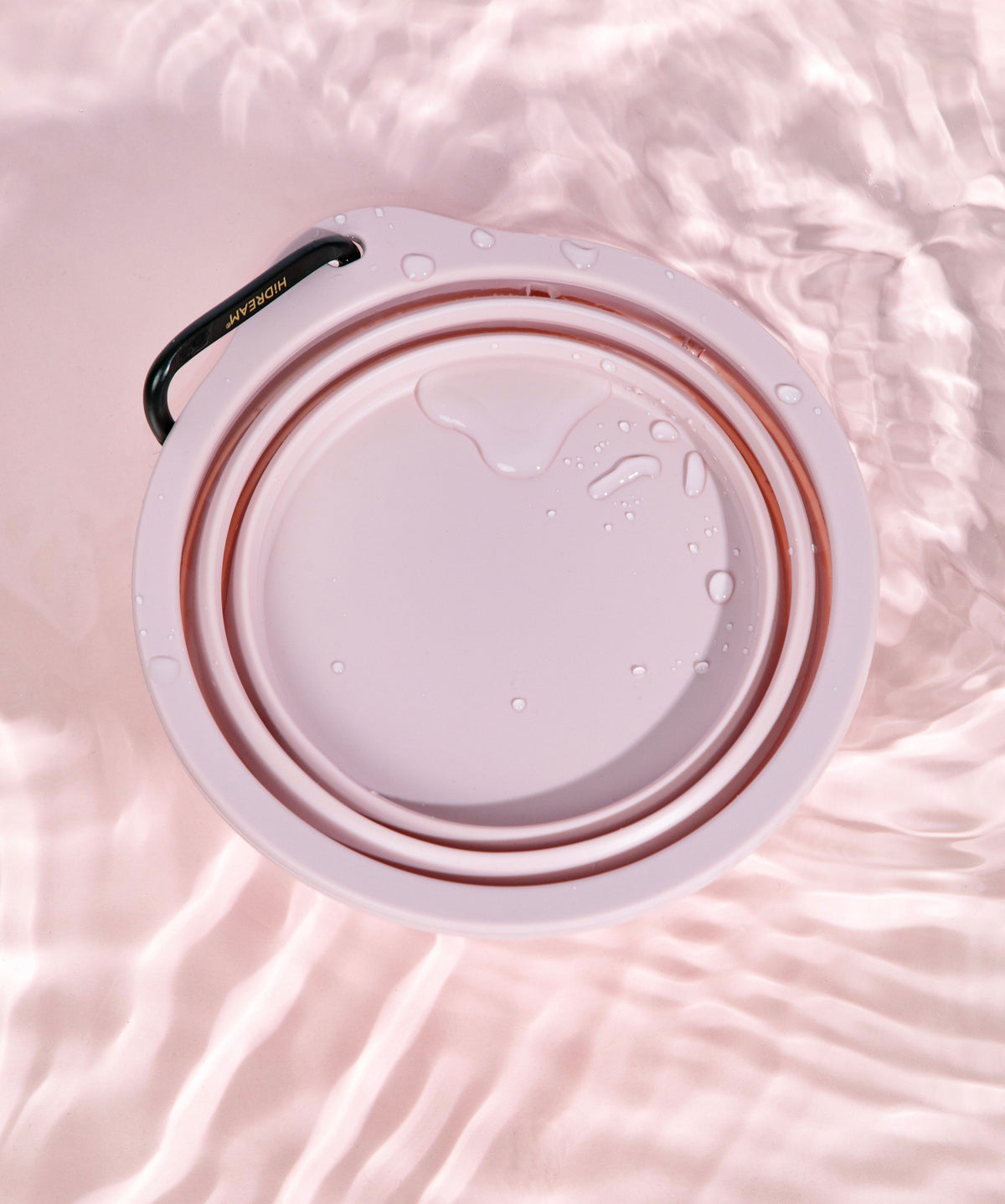 Collapsible Silicone Pet Travel Bowl – Clip-On Food & Water Bowl