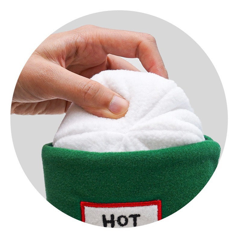 Hot Cocoa Plush Dog Toy – Soft Mug Shape with Sound