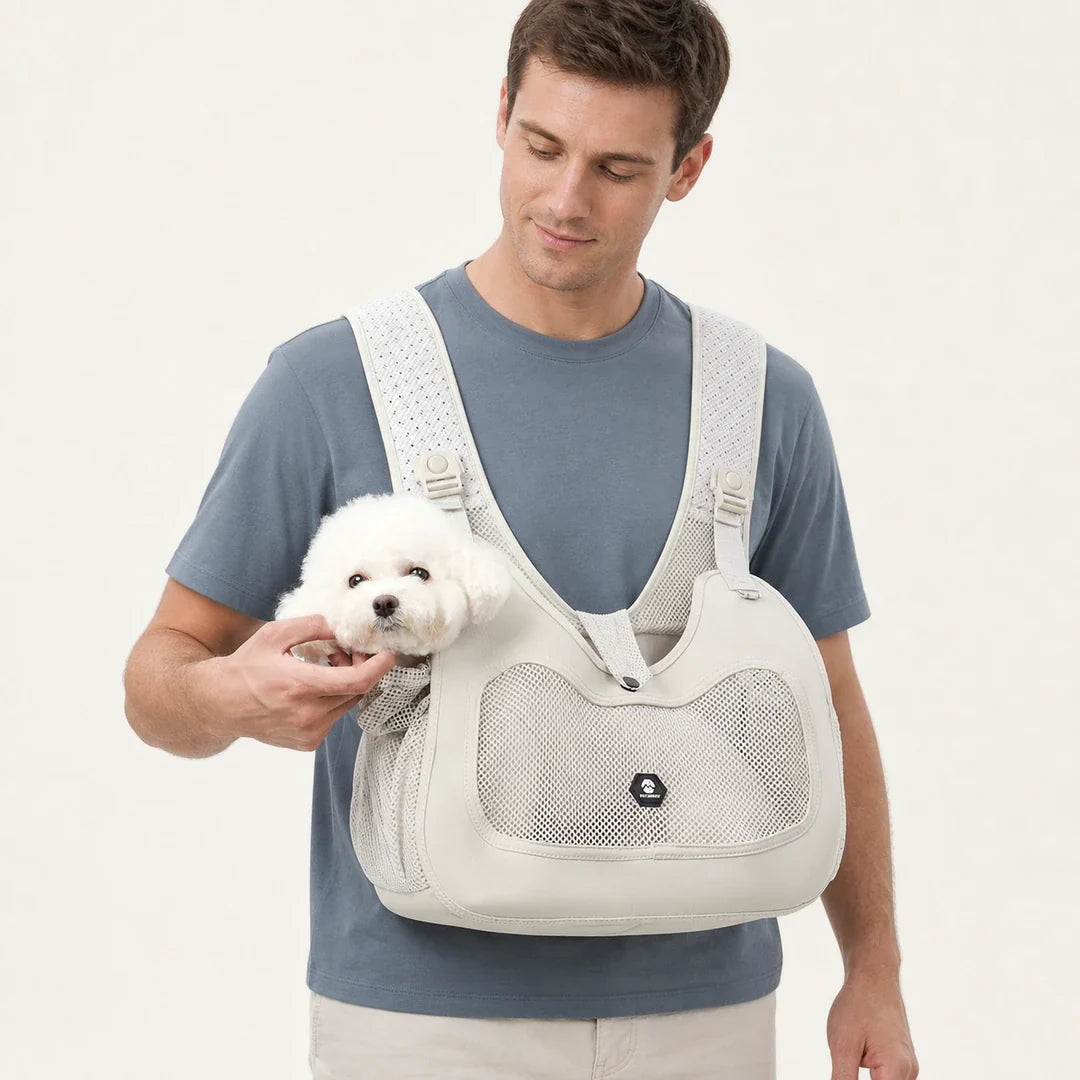 Cozy Kangaroo Front Cat Carrier Backpack – main product view, image 1