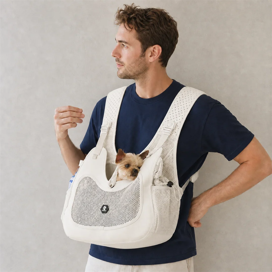 Cozy Kangaroo Front Cat Carrier Backpack – additional product view 2