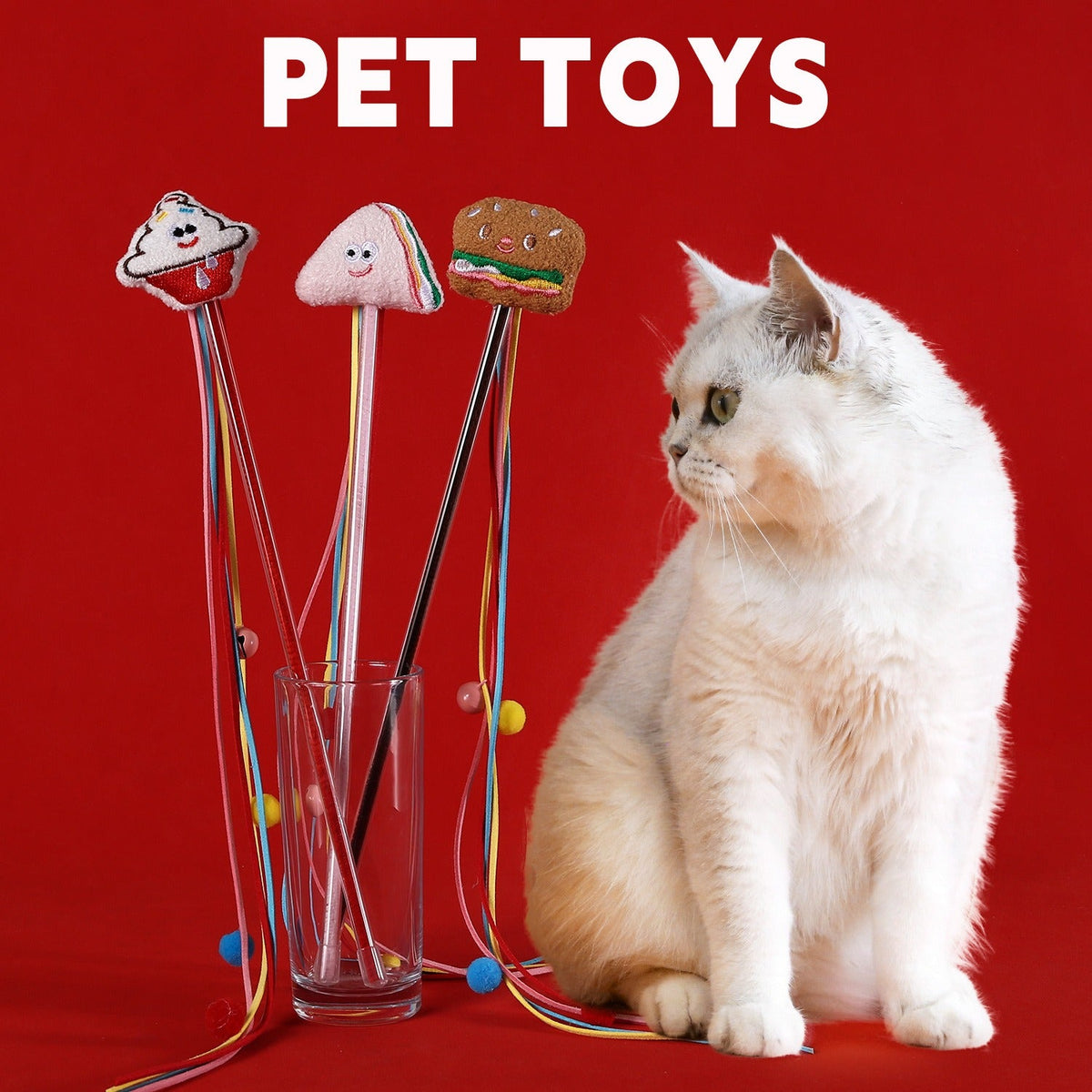 Cat Teaser Wand – Fun Interactive Toy