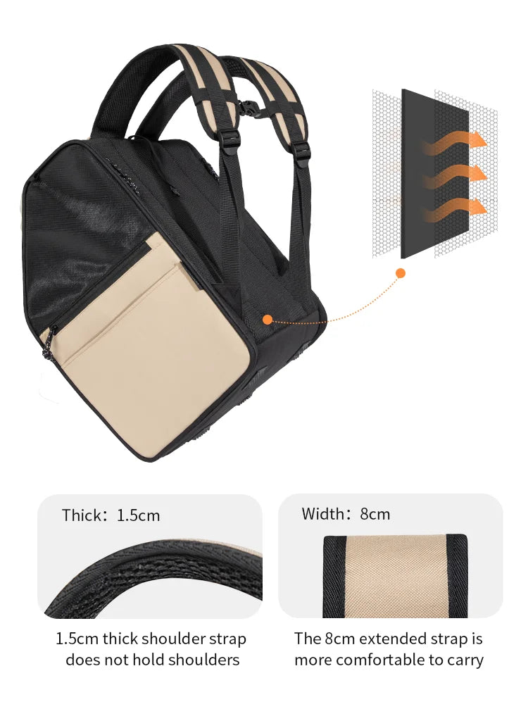 Large Cat Travel Backpack – additional product view 5