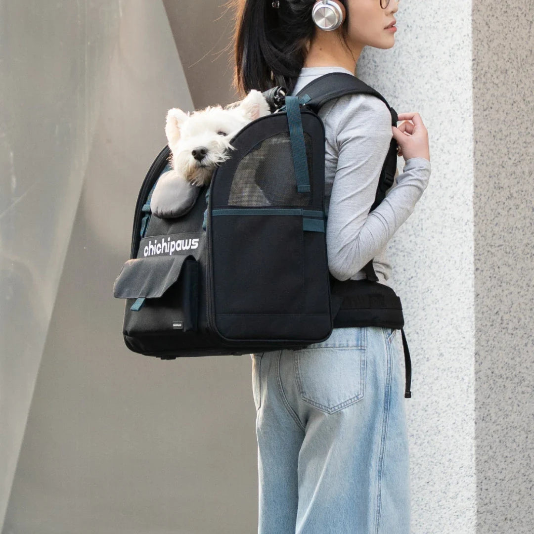 AirPace Ergonomic Cat & Small Dog Backpack – additional product view 4
