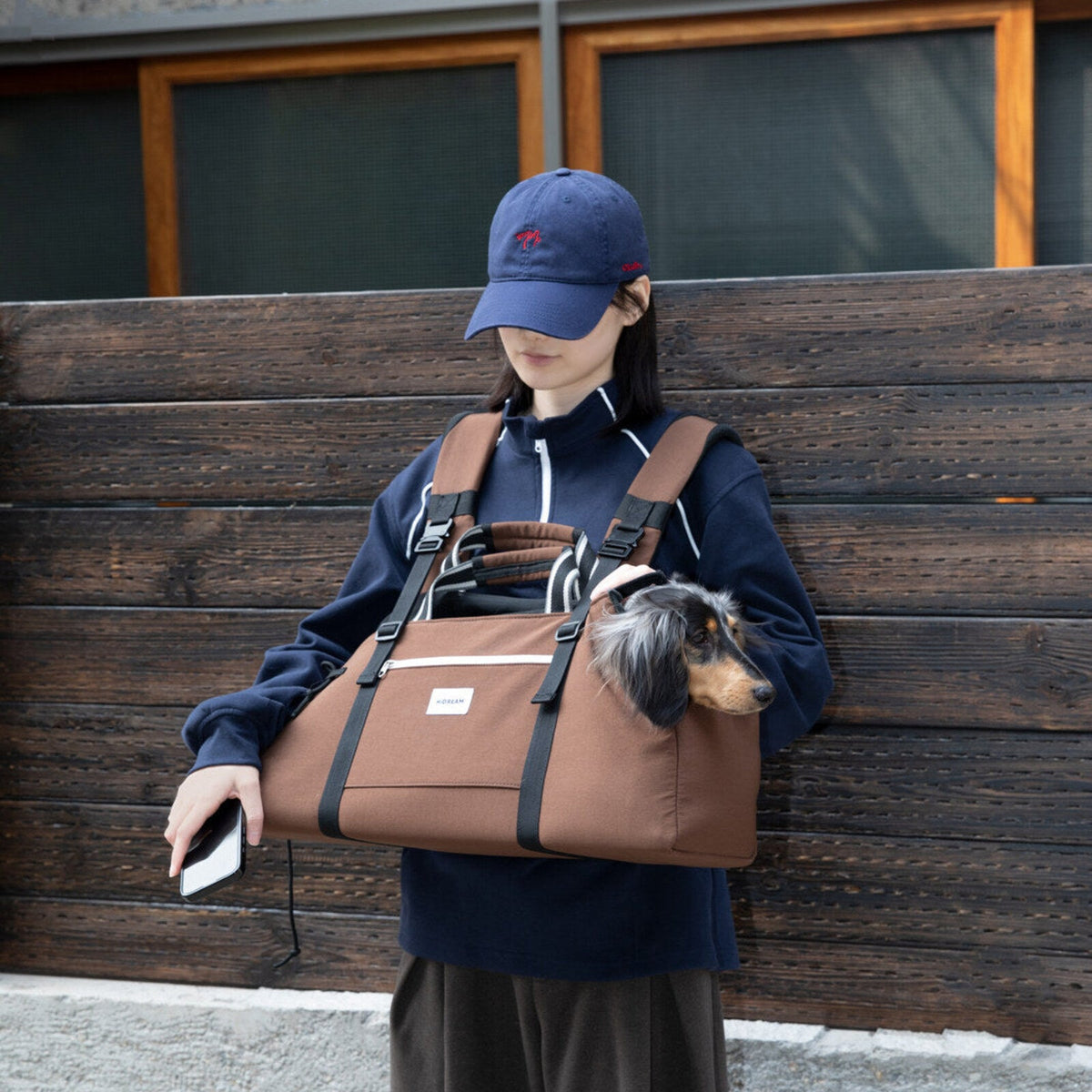Baguette Long-Body Dachshund Carrier Backpack – additional product view 4