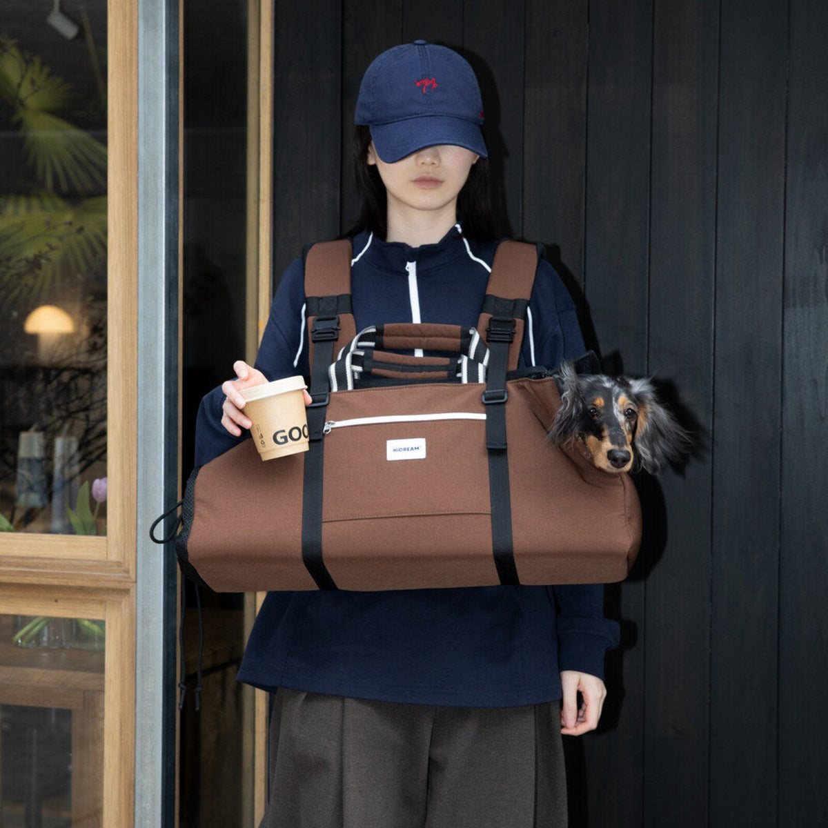 Baguette Long-Body Dachshund Carrier Backpack – additional product view 10
