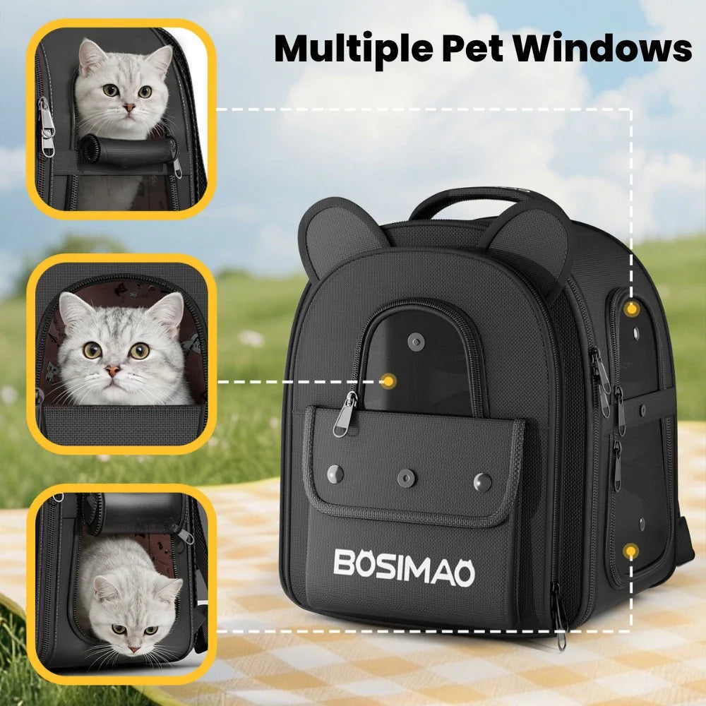 FlexCove Dual-Expandable Cat Backpack – additional product view 10