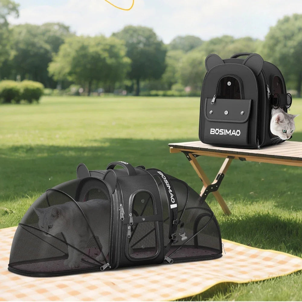 FlexCove Dual-Expandable Cat Backpack – additional product view 4