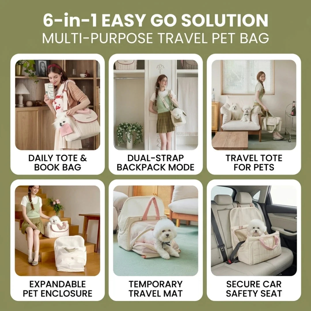 Tender Bloom Expandable Cat Carrier Bag – additional product view 12