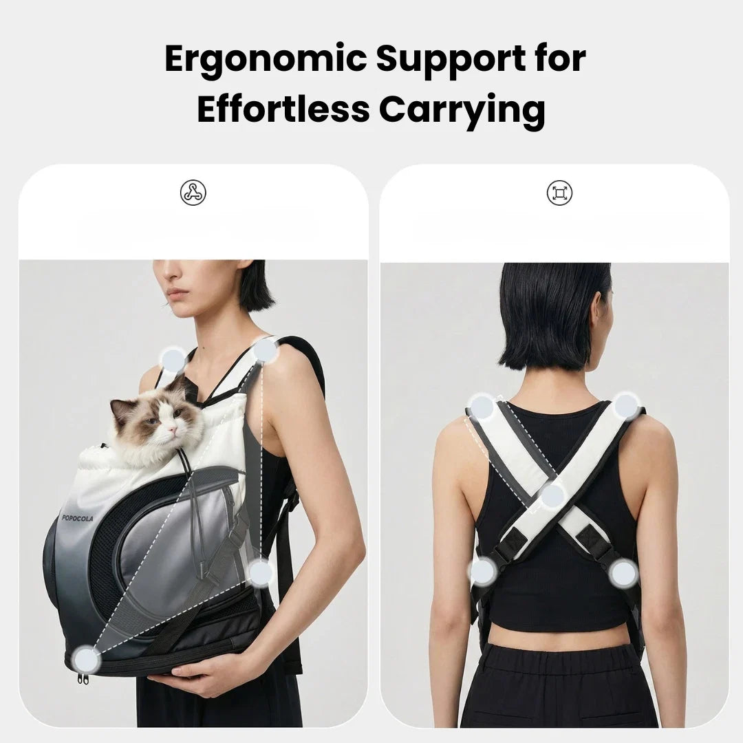 CoveKnit Front-Carry Cat Backpack – additional product view 7