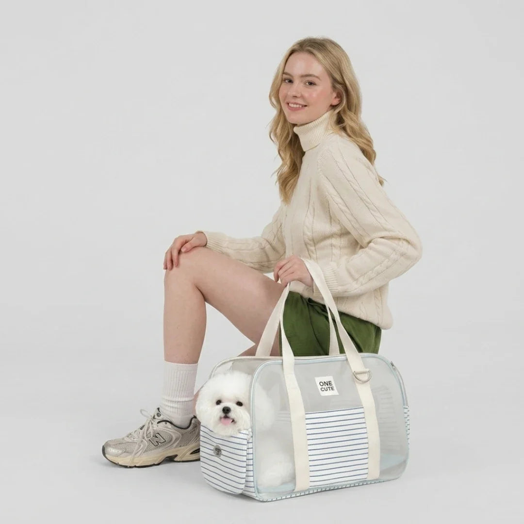 Summer Breeze Mesh Cat Carrier Tote – additional product view 3