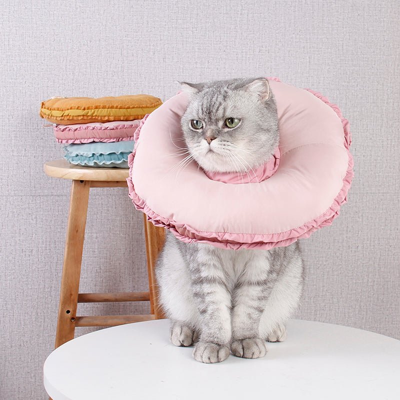 Soft Dog Cat Recovery Collar Anti-lick Protective Surgery Protection