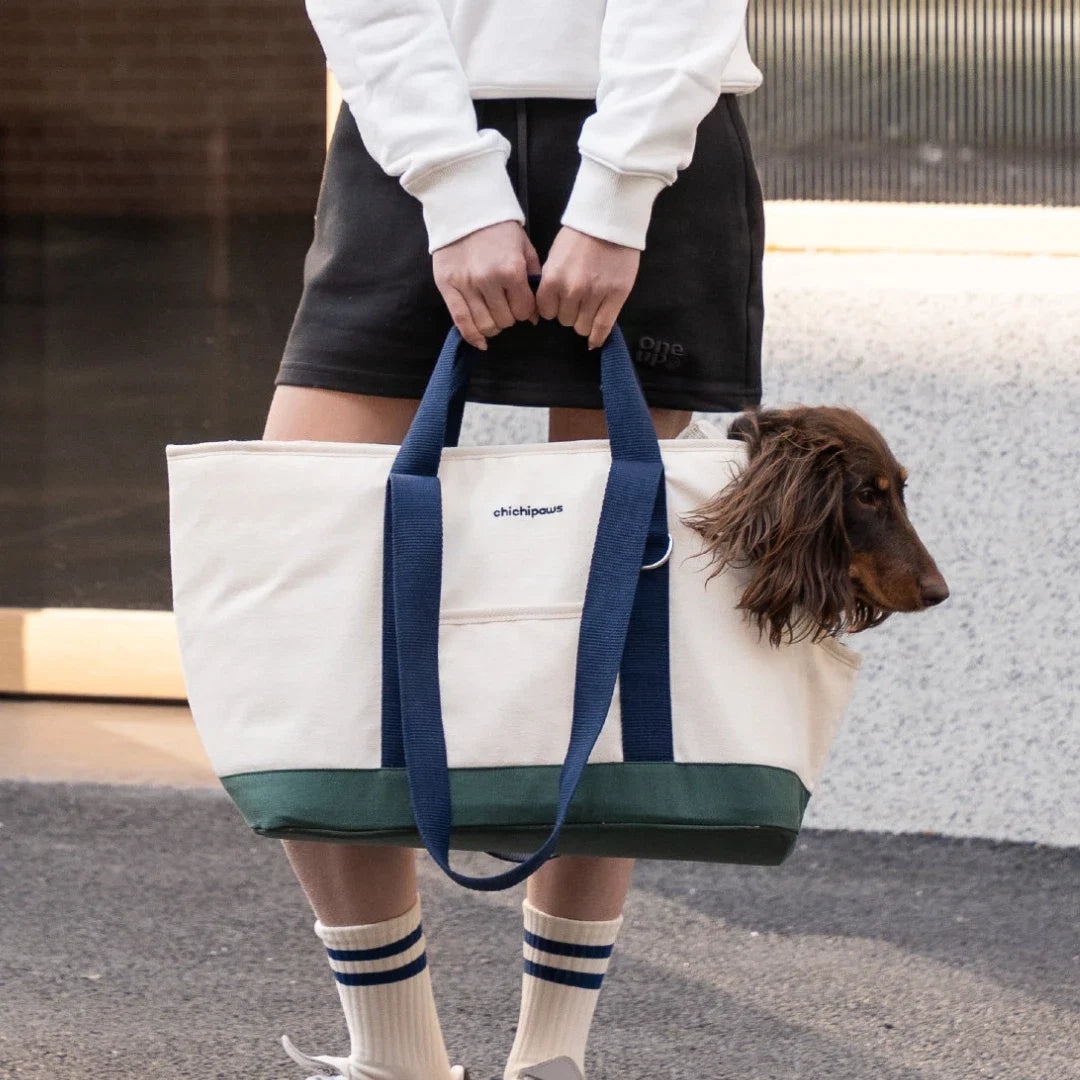 CourtPace Sporty Canvas Cat Carrier Tote – additional product view 14