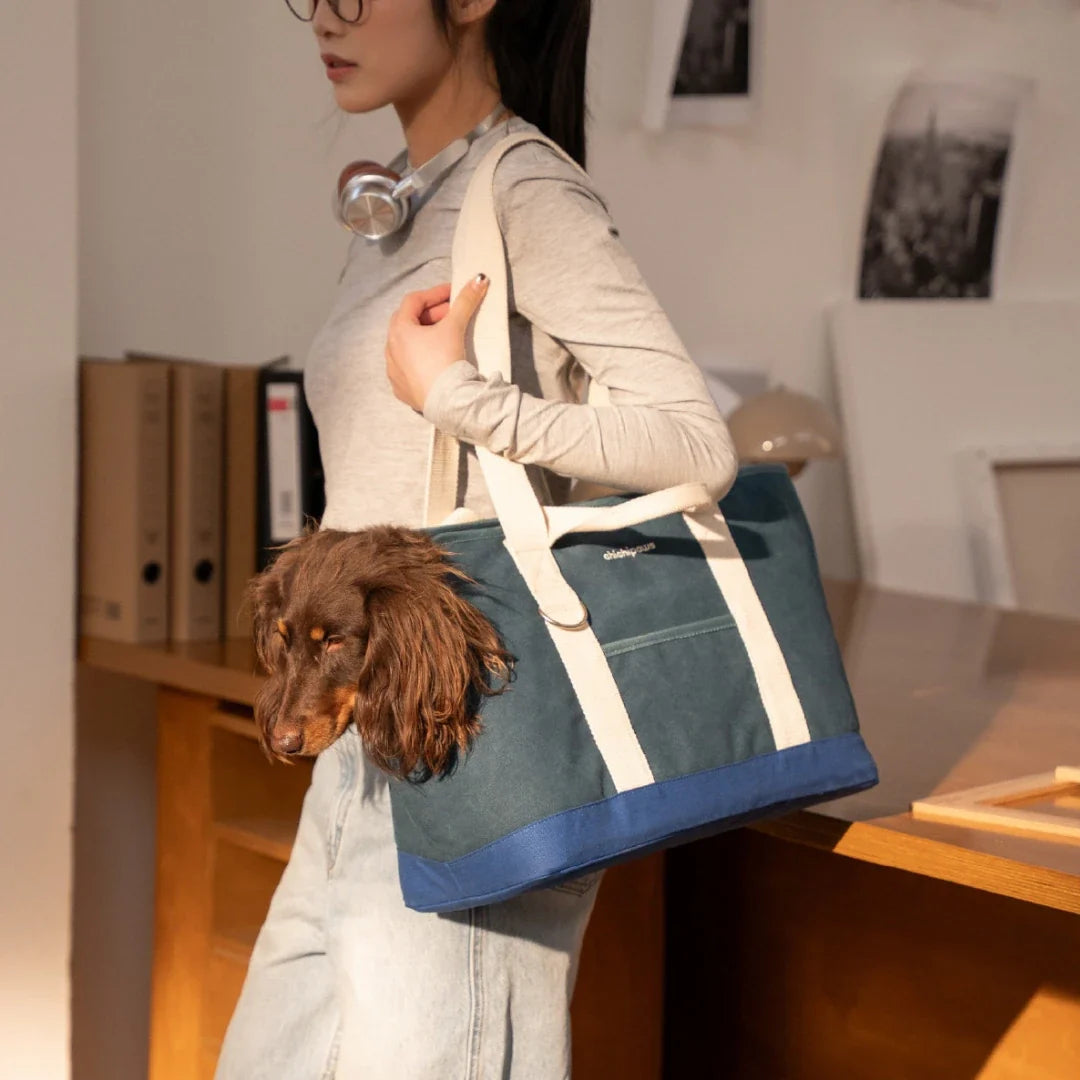 CourtPace Sporty Canvas Cat Carrier Tote – additional product view 18