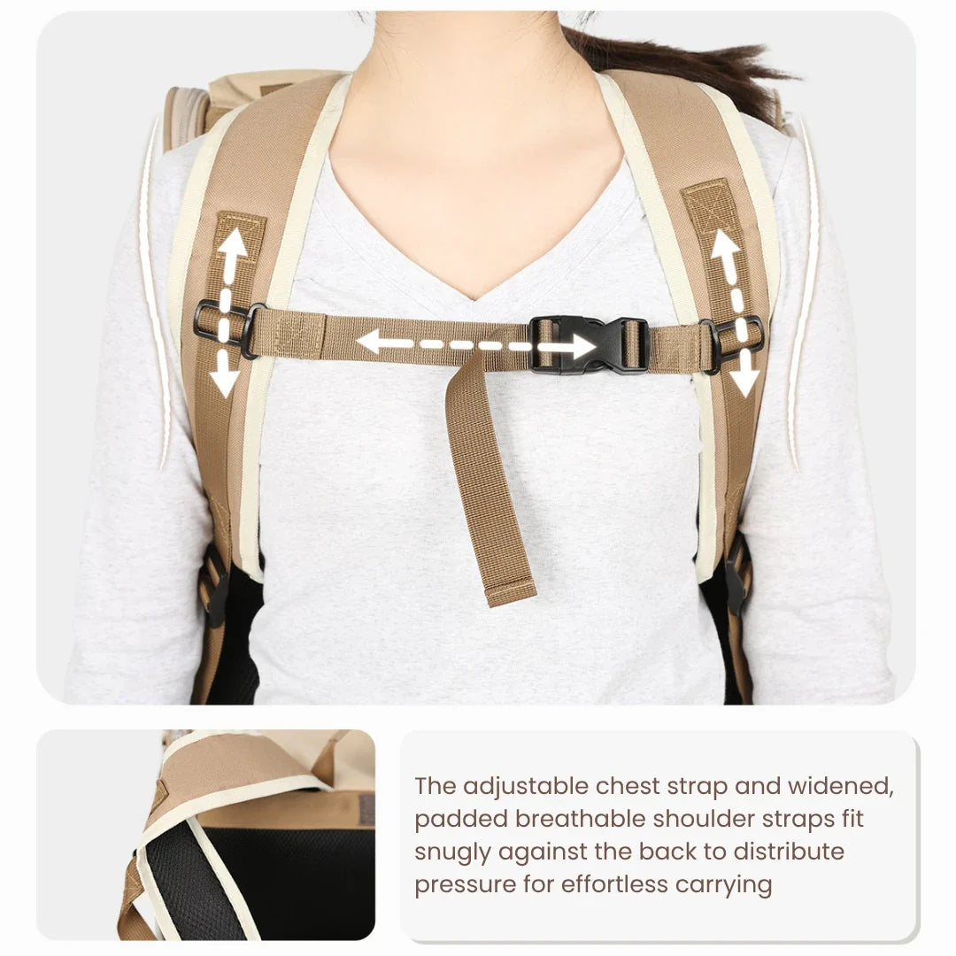 VistaCabin Structured Cat Carrier Backpack – additional product view 10