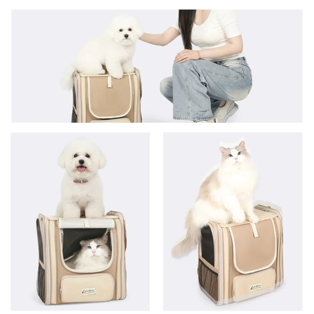 VistaCabin Structured Cat Carrier Backpack – additional product view 4